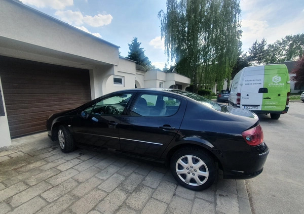 Peugeot 407 cena 19900 przebieg: 144500, rok produkcji 2004 z Sosnowiec małe 211